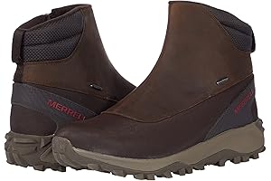 Merrell Men's Thermo Kiruna Mid Zip Waterproof Snow Boots: Comfort and Warmth in Every Step
