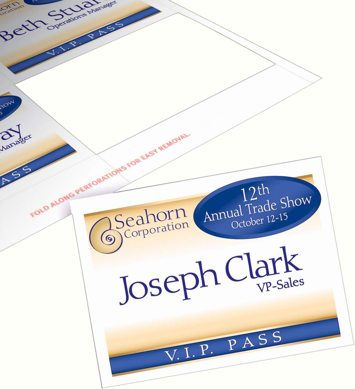 Buy Avery Name Badge Inserts Print Or Write 3 X 4 Inch 300 - Avery label template 5392