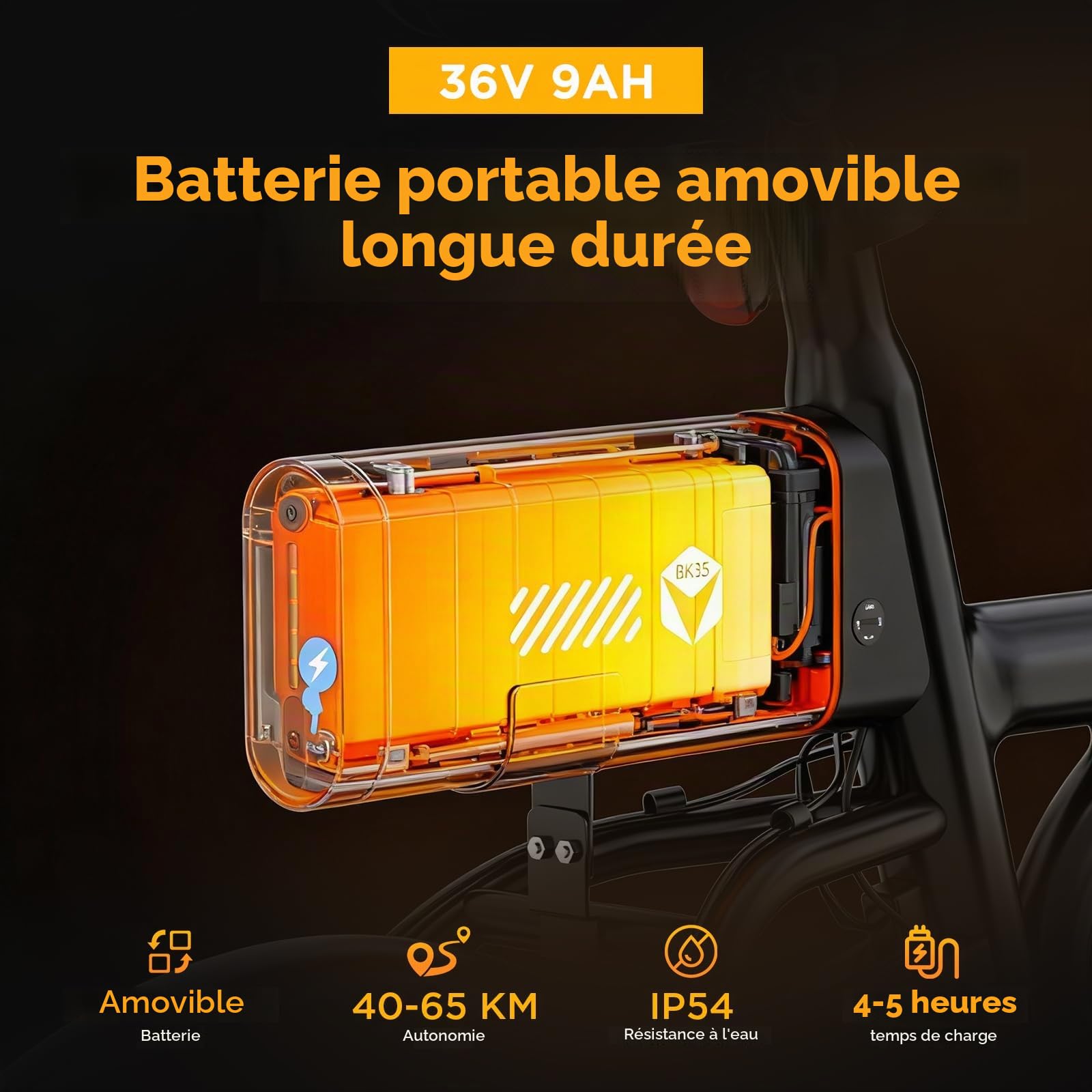 HITWAY Vélo électrique, Pliable E Bike 16/20 Pouces, Moteur 250W, Vitesse Maximale 25km/h, Batterie Lithium-ION 36V 9Ah, Autonomie 35-70/40-65km, Ville E-Bike Urbain Pedelec pour Adultes