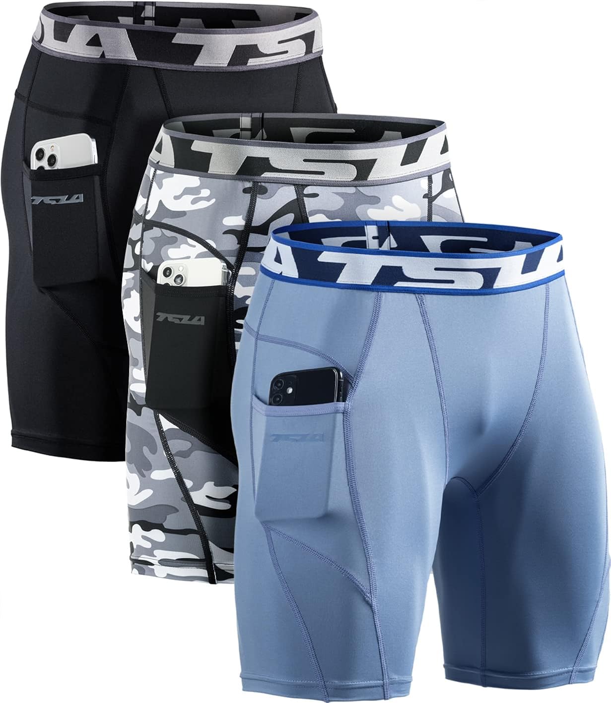 TSLA Men's Athletic Compression Shorts, Sports Performance Active Cool Dry Running Tights : Clothing, Shoes & Jewelry