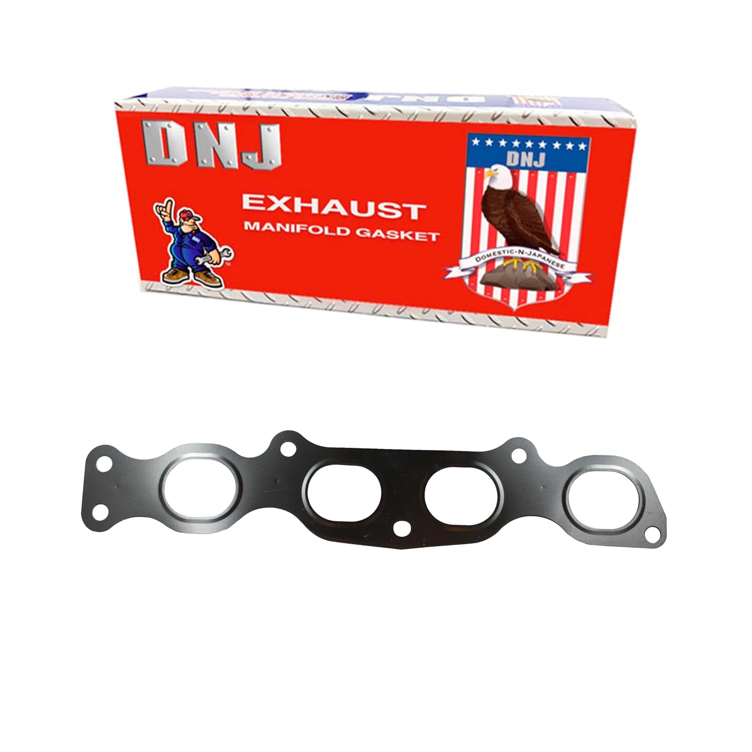 DNJ EG534 Exhaust Manifold Gasket Set for 2009-2013 Suzuki Grand Vitara Kizashi SX4 2.0L-2.4L L4 16V DOHC 1997cc