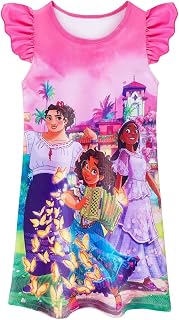 Girls Nightgowns Girls Pajamas Nightdress Nightie for Toddler Girls 3-8Y