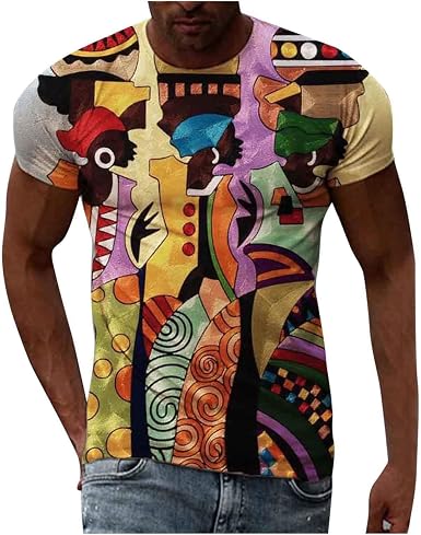 Printed Muscle Tee Shirts 