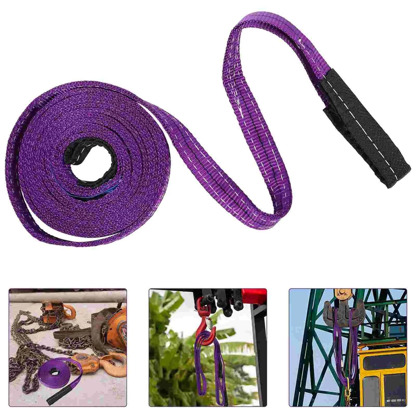 Eslingas de Carga de Alta Resistencia para elevación de Cargas, Correas para Muebles, polipastos, mudanzas y remolques.
