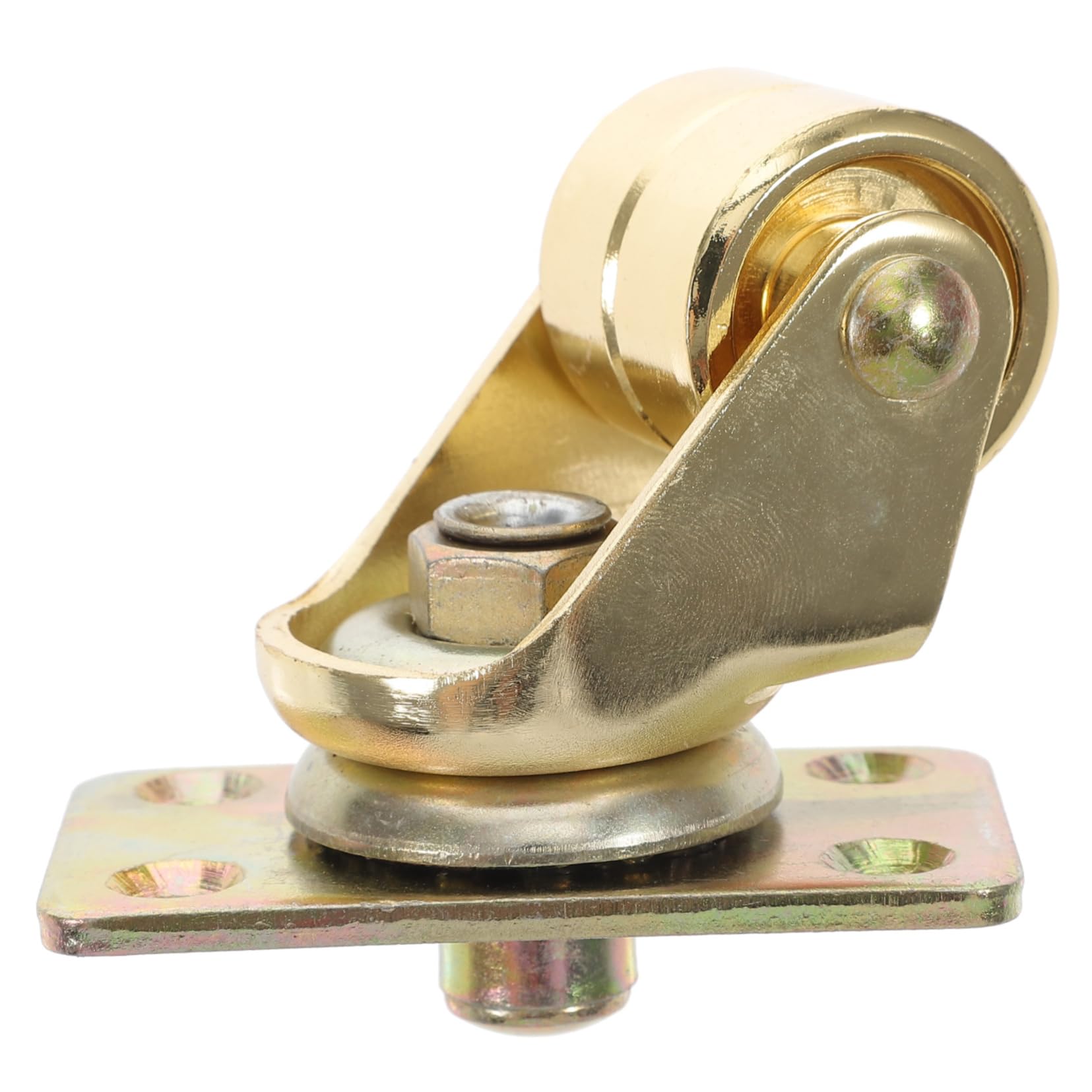 ifundom Piano Accessory Upright Piano Caster Moving Supply Hardwood Floor Friendly Brass Wheel Coasters