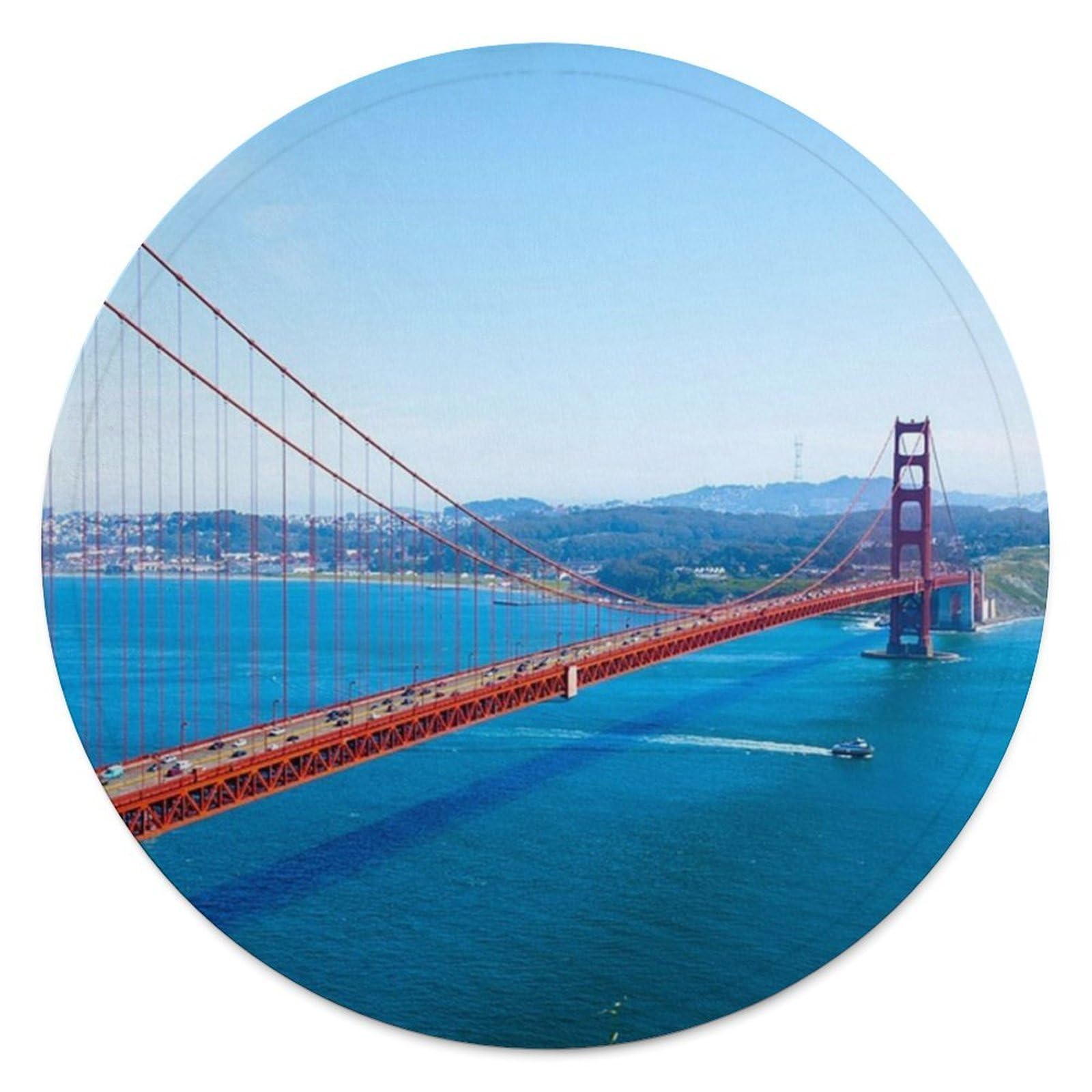 Couverture Golden Gate douce et pliable en flanelle pour un confort nomade