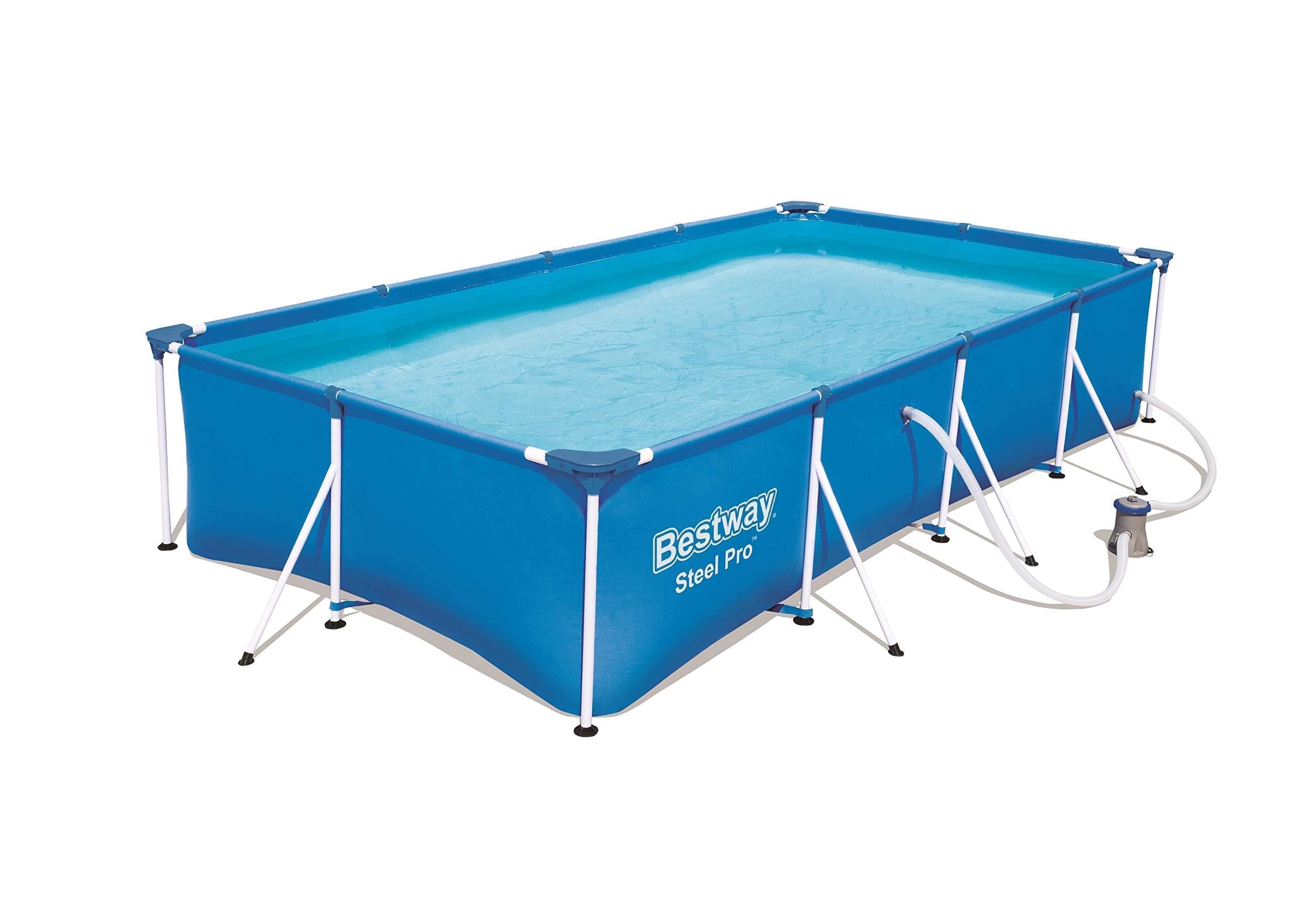 Bestway 56424 Piscina Fuori Terra Steel PRO da 400 x 211 x 81 cm