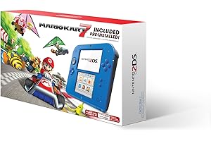 Nintendo 2DS Bundle - Electric Blue with Mario Kart 7