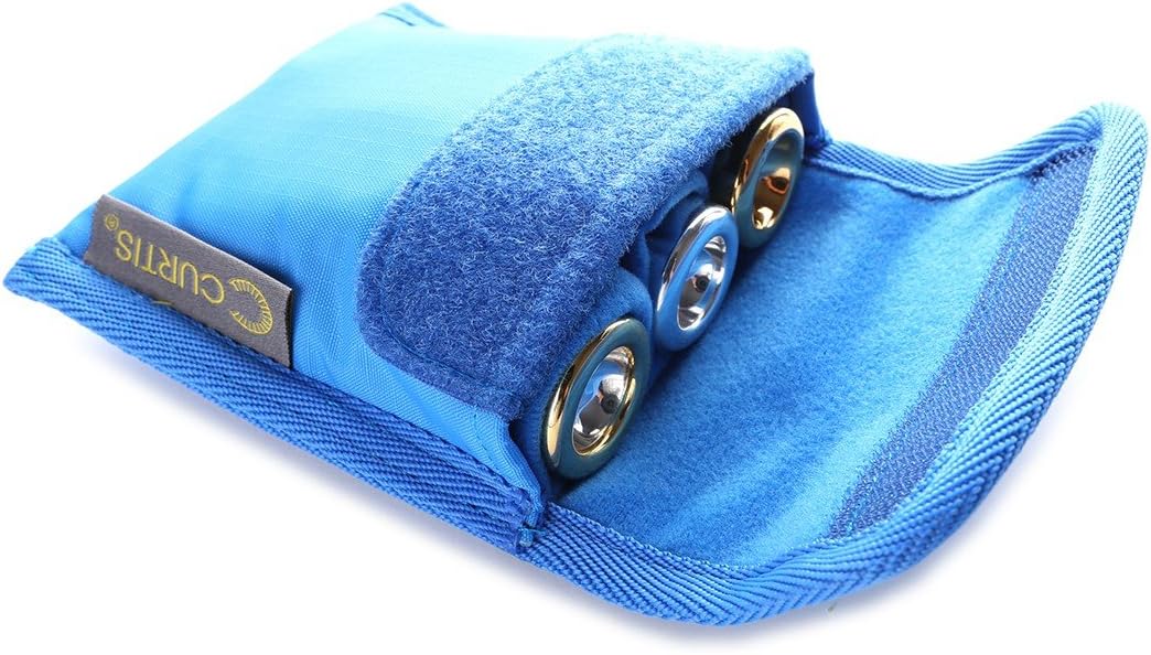 Curtis Bags Trumpet Triple Pouch for 3 Quads One Size Sky Blue