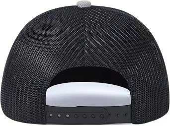 Bull's Head Trucker Hat Snapback for Men,Printed Mesh Caps,Trucker Hats,dad Hats,Adjustable Outdoor Quick-Dry Hat