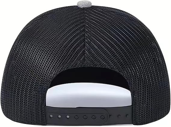 Bull's Head Trucker Hat Snapback for Men,Printed Mesh Caps,Trucker Hats,dad Hats,Adjustable Outdoor Quick-Dry Hat