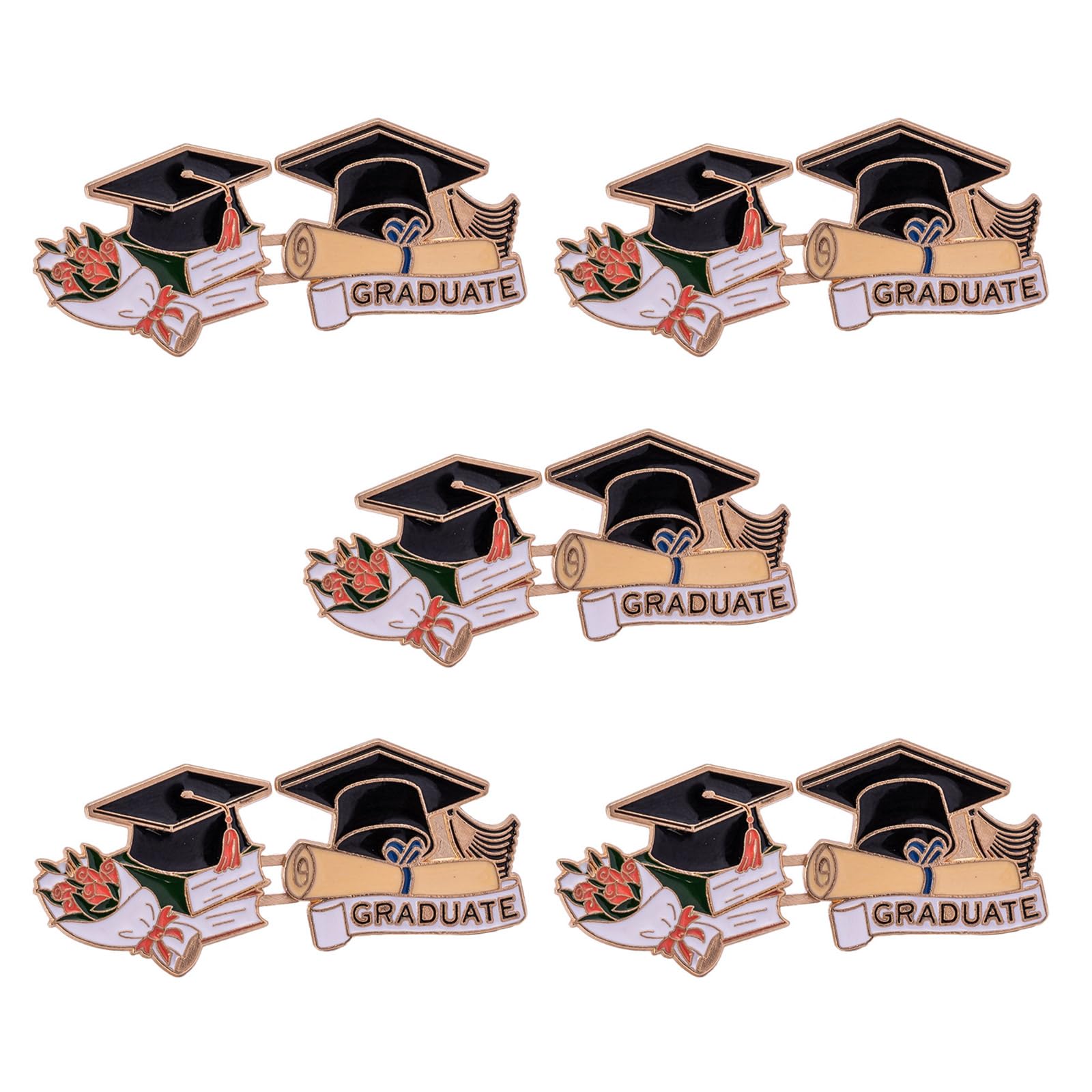 Msioytog 5 Pairs Bachelor Caps Jeans Waist Buckle Button Pins Not Sewing Required Jeans Button Pin Trousers Waist Tightener