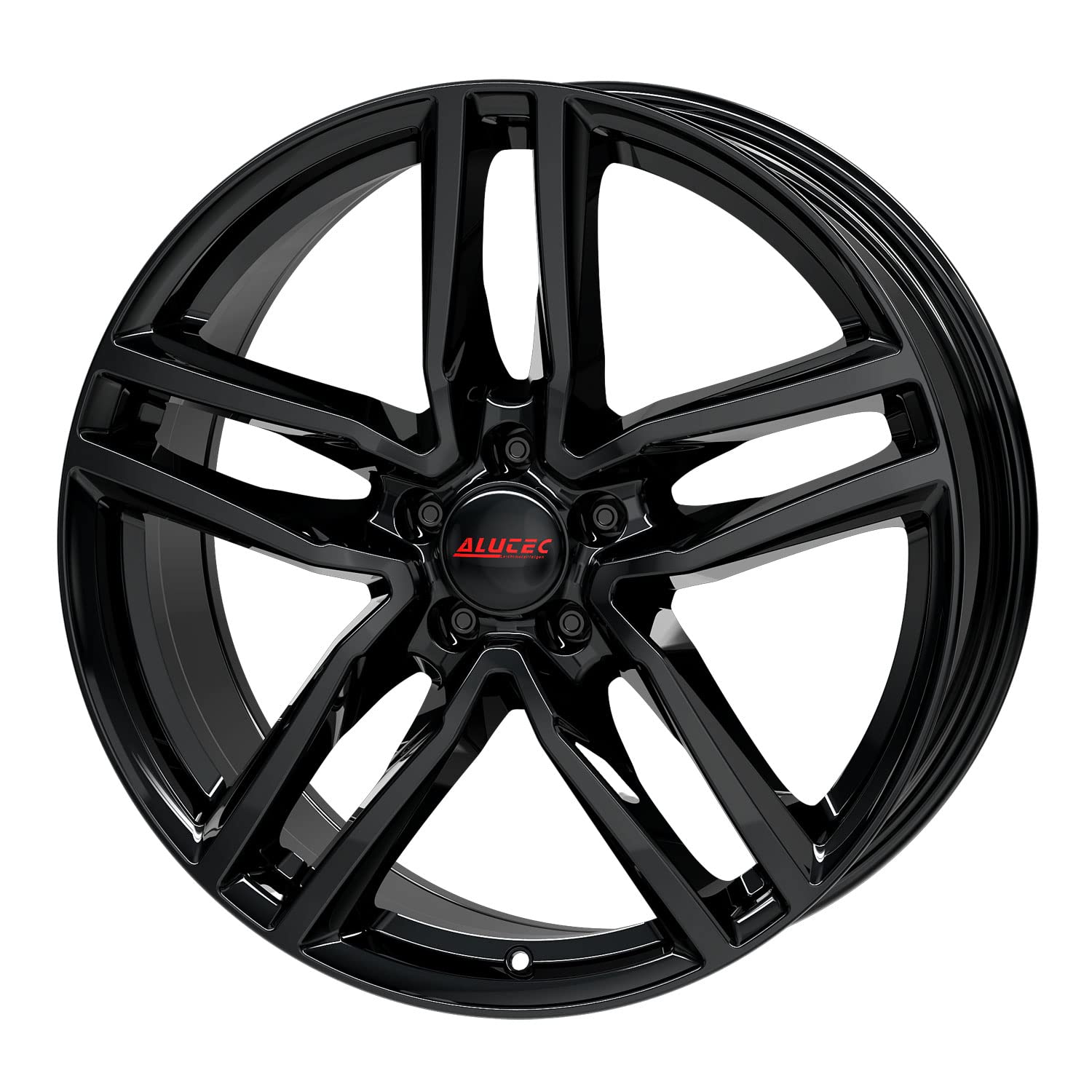 4 x Alutec felgi Ikenu 8.0Jx18 ET45 5 x 108 cm, diamentowo-czarne, kompatybilne z Peugeot 3008 3008 Hybrid 308 407 5008 508 607 Partner