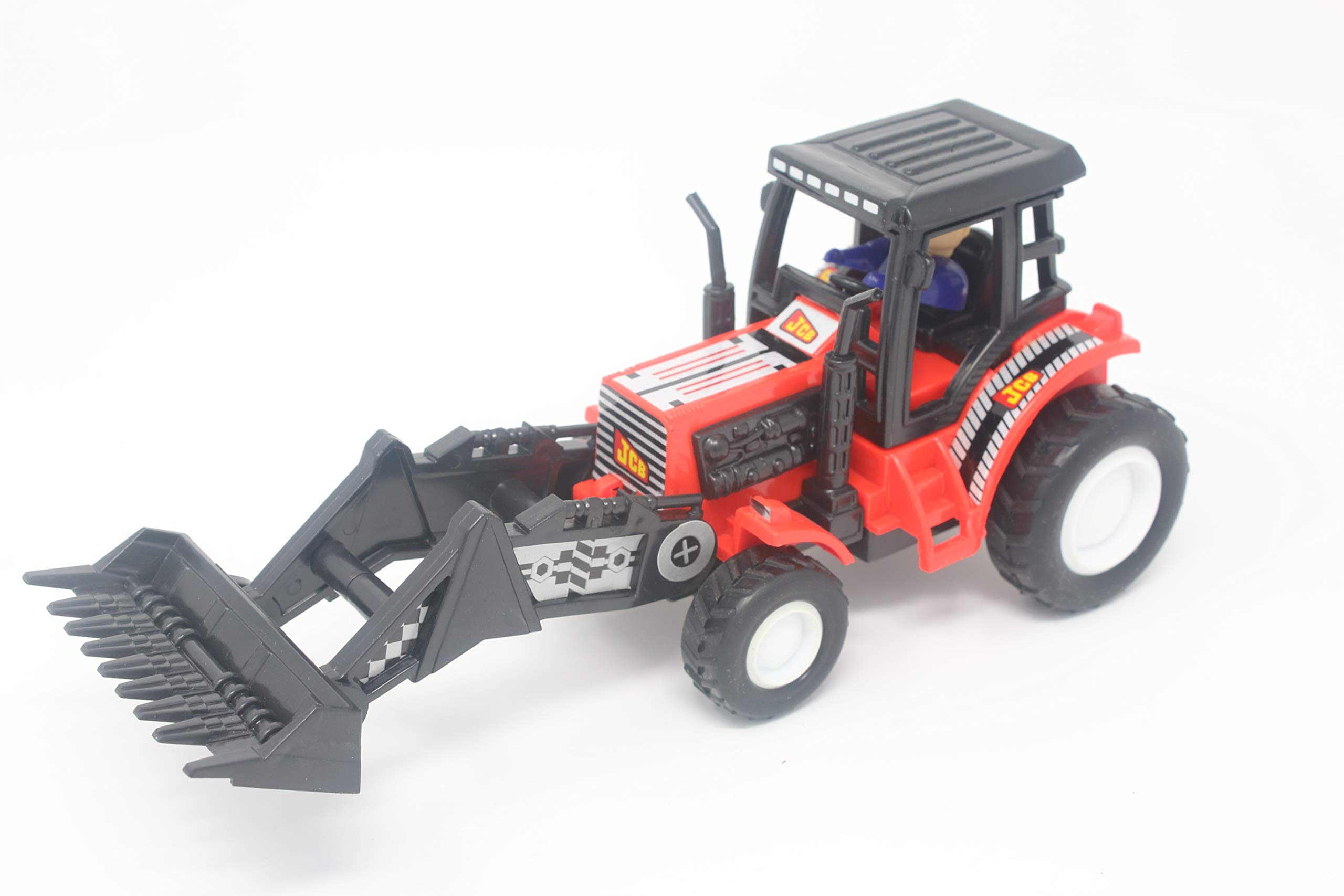 Shinsei Plastic Farm Tractor Red, Kids, Touch