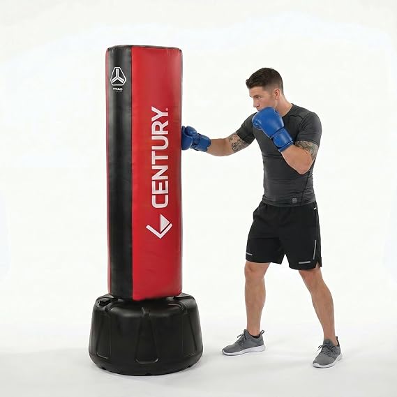 Century Stand Punching Bag Wavemaster 2XL PRO 170cm, Large Free Standing Punching Bag Stand, Heavy Duty Boxing Bag, MMA, Kickboxing Sandbag Trainer Adult…