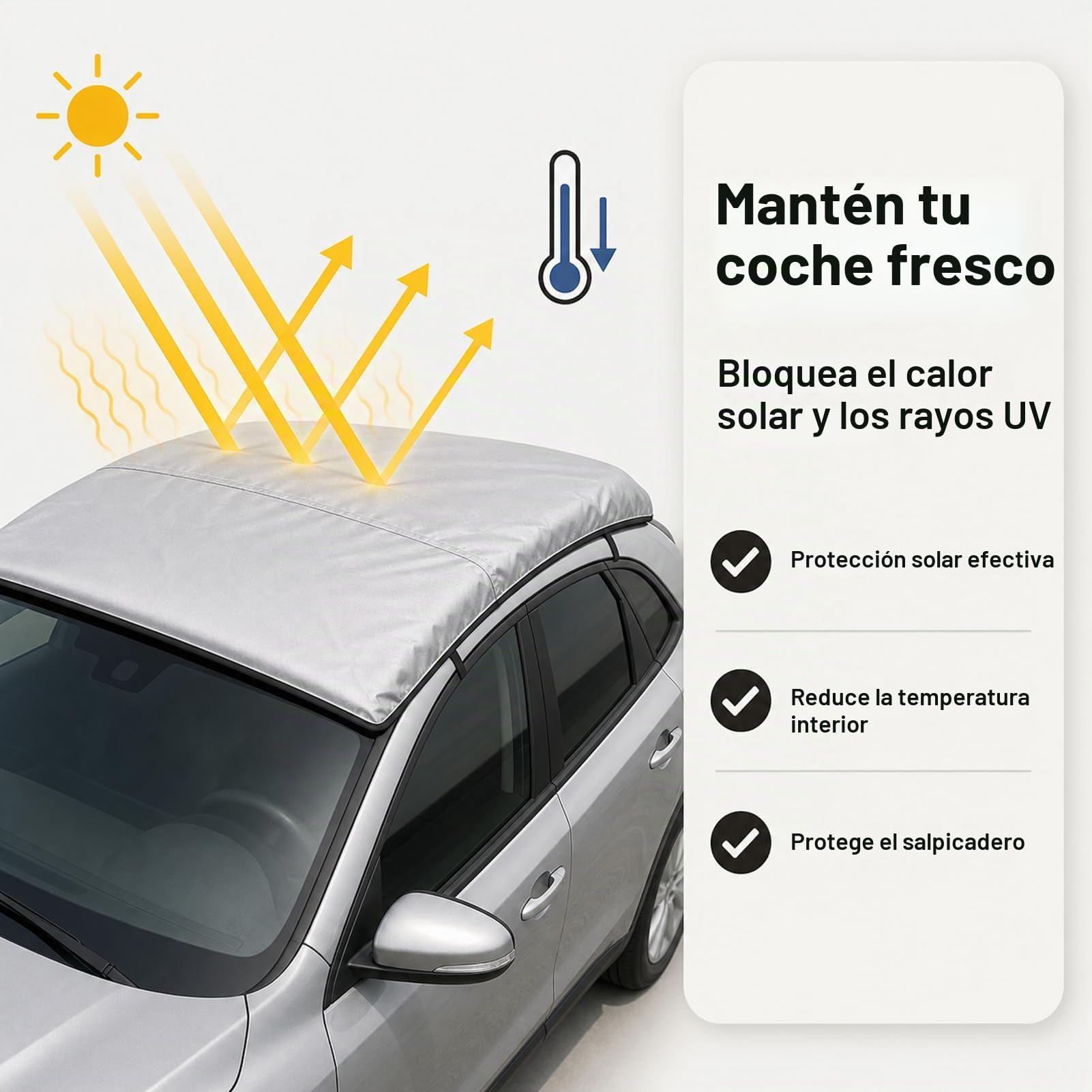 Cubierta Parasol, Paraguas de la Sombrilla del Coche, Anti-UV Refugio Solar a Prueba de Sol Proteger la Cubierta Cubierta de Ventana Delantera para Barbacoa Al Aire Libre, Picnic