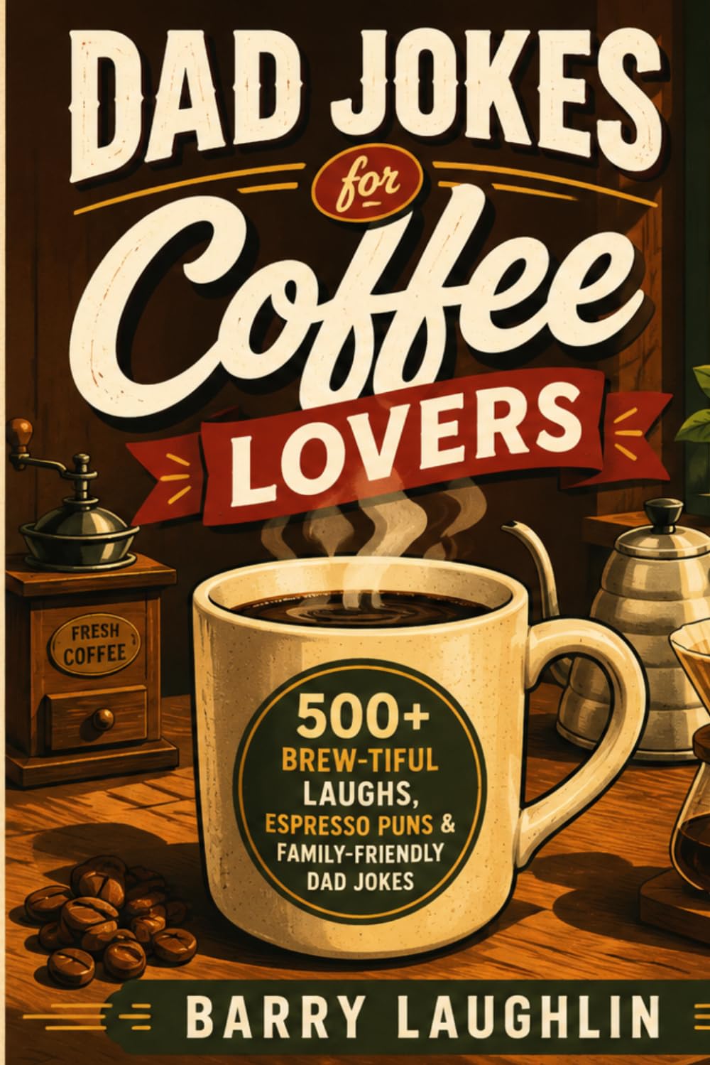 Dad Jokes for Coffee Lovers: 500+ Brew-tiful Laughs, Espresso Puns & Family-Friendly Dad Jokes