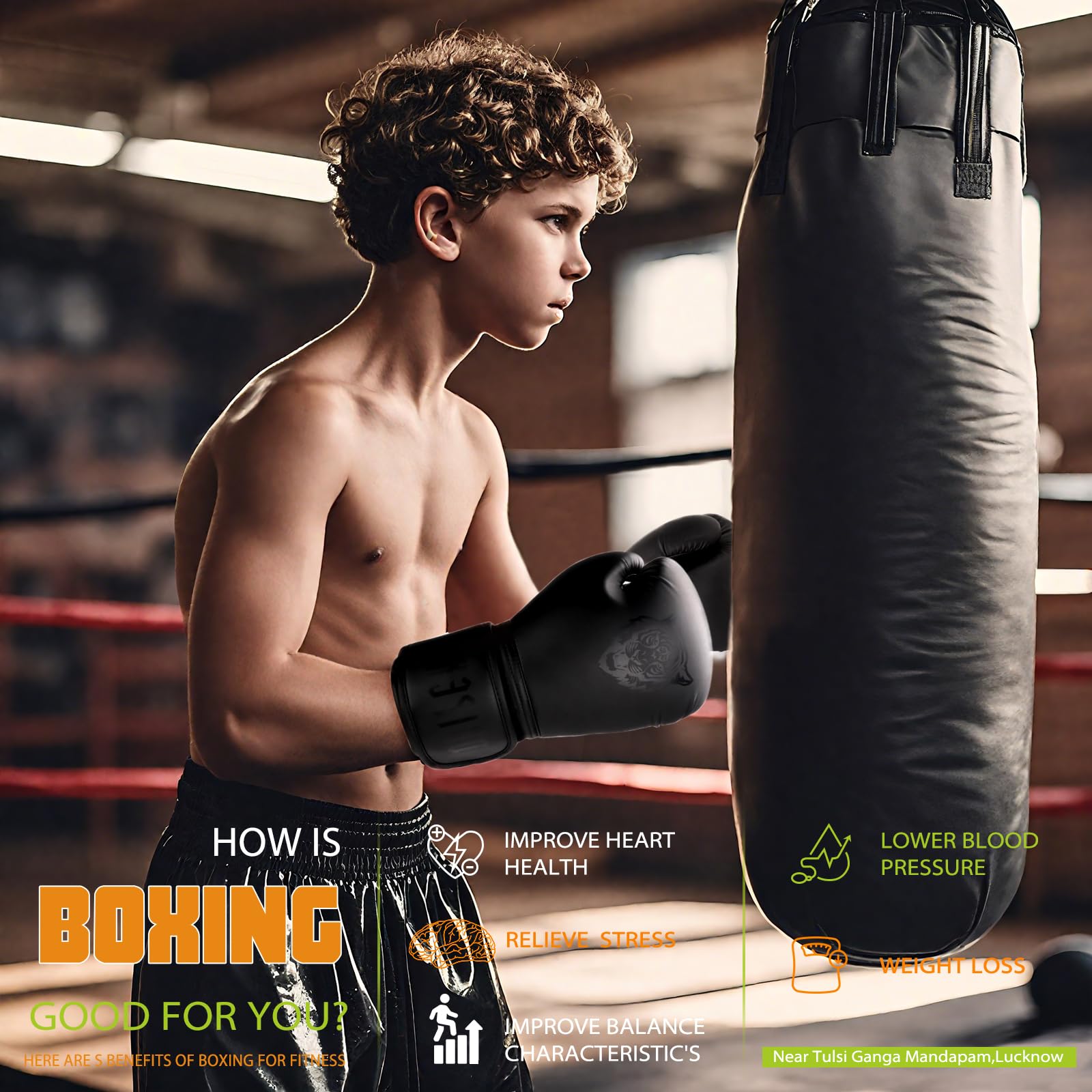 Dripex Guantoni da Boxe, Guanti da Sacco Boxe in Pelle PU, Guantoni da Allenamento Muay Thai MMA Arti Marziali, Guantoni da Combattimento 8oz 10oz 12oz 14oz 16oz, Boxing Gloves Uomo Donna Bambino