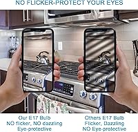 Vista 5 de Bombilla LED E17 regulable, equivalente a 30-40 W de incandescente, blanco natural 4000K, apta para microondas sobre la estufa de LG Whirlpool