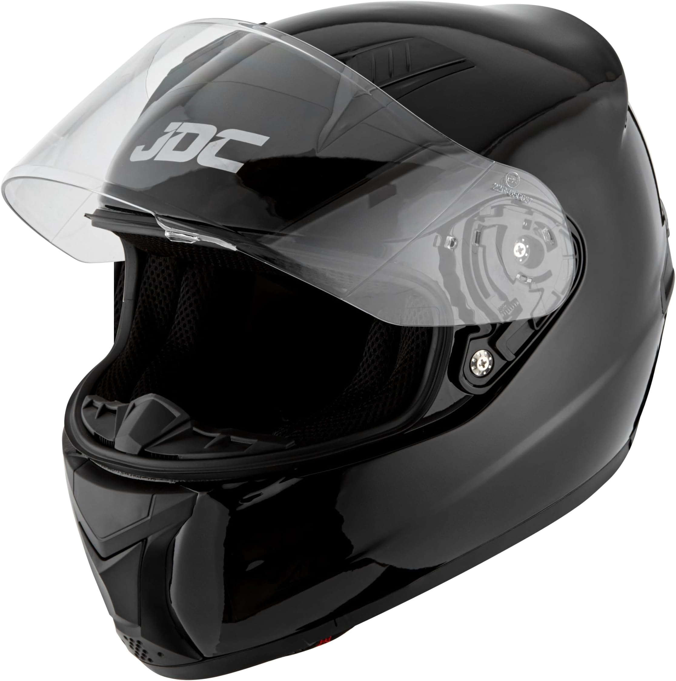 JDC Motorcycle Helmet Full Face - PRISM - Black - XL