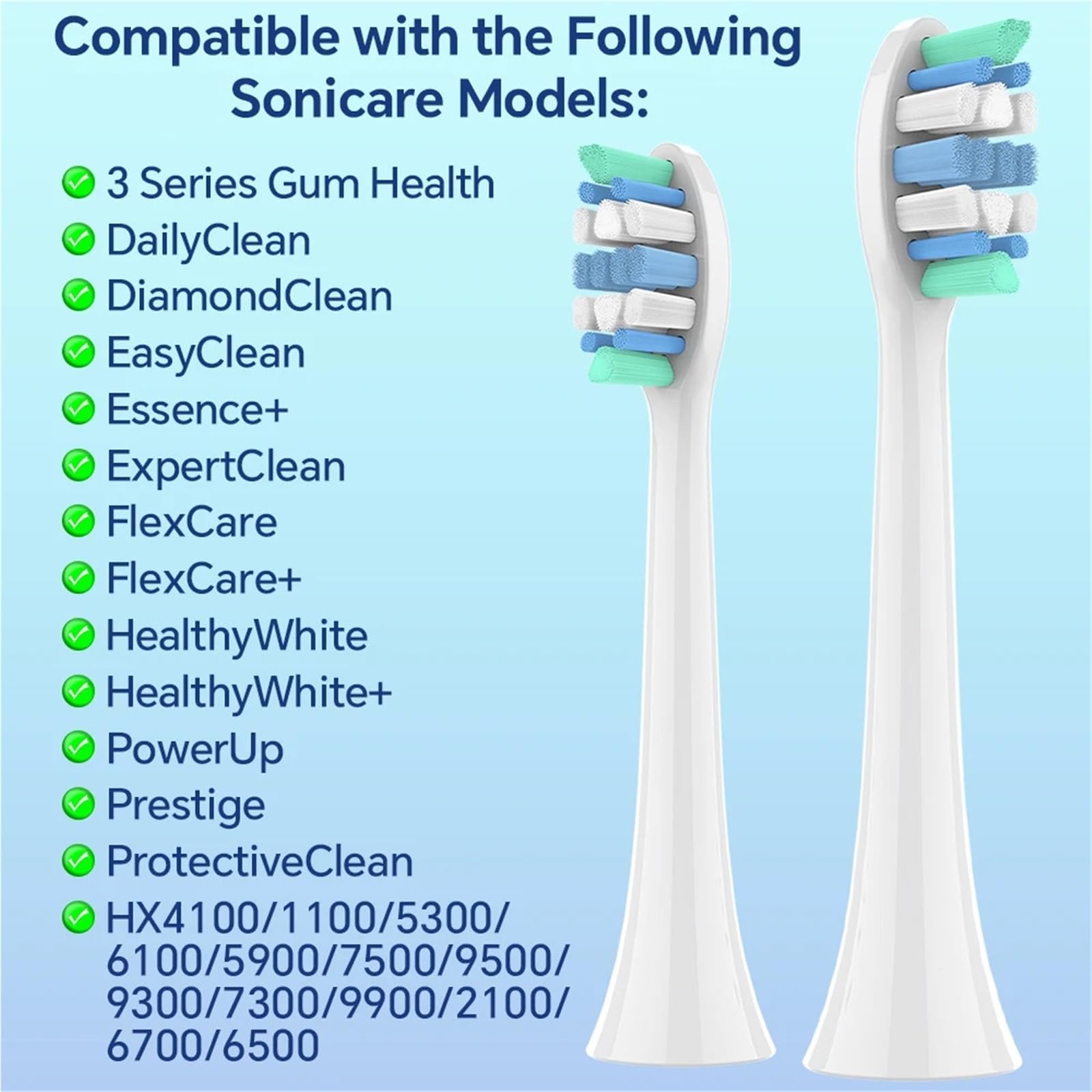 Testine, compatibile con Philips, 2100 4100 5100 6100