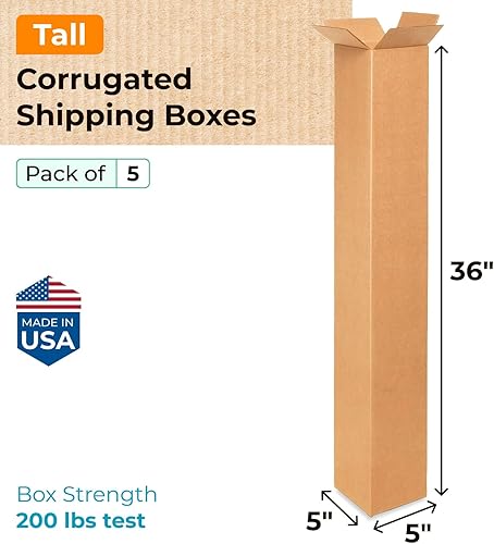 Miniatura 63 de Cajas para envío IDL Packaging - B-1266-5 de cartón corrugado, tamaño pequeño, de 12 pulgadas de largo x 6 pulgadas de ancho x 6 pulgadas de alto