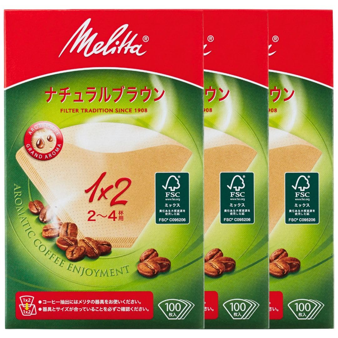 Amazon.co.jp: メリタ(Melitta) コーヒーフィルター ブラウン