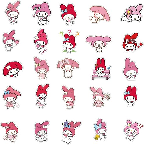 Miniatura 5 de 300 calcomanías de dibujos animados de anime, rana, vinilo impermeable, calcomanías de ángel gemelas para niños, niñas, adolescentes, niños,