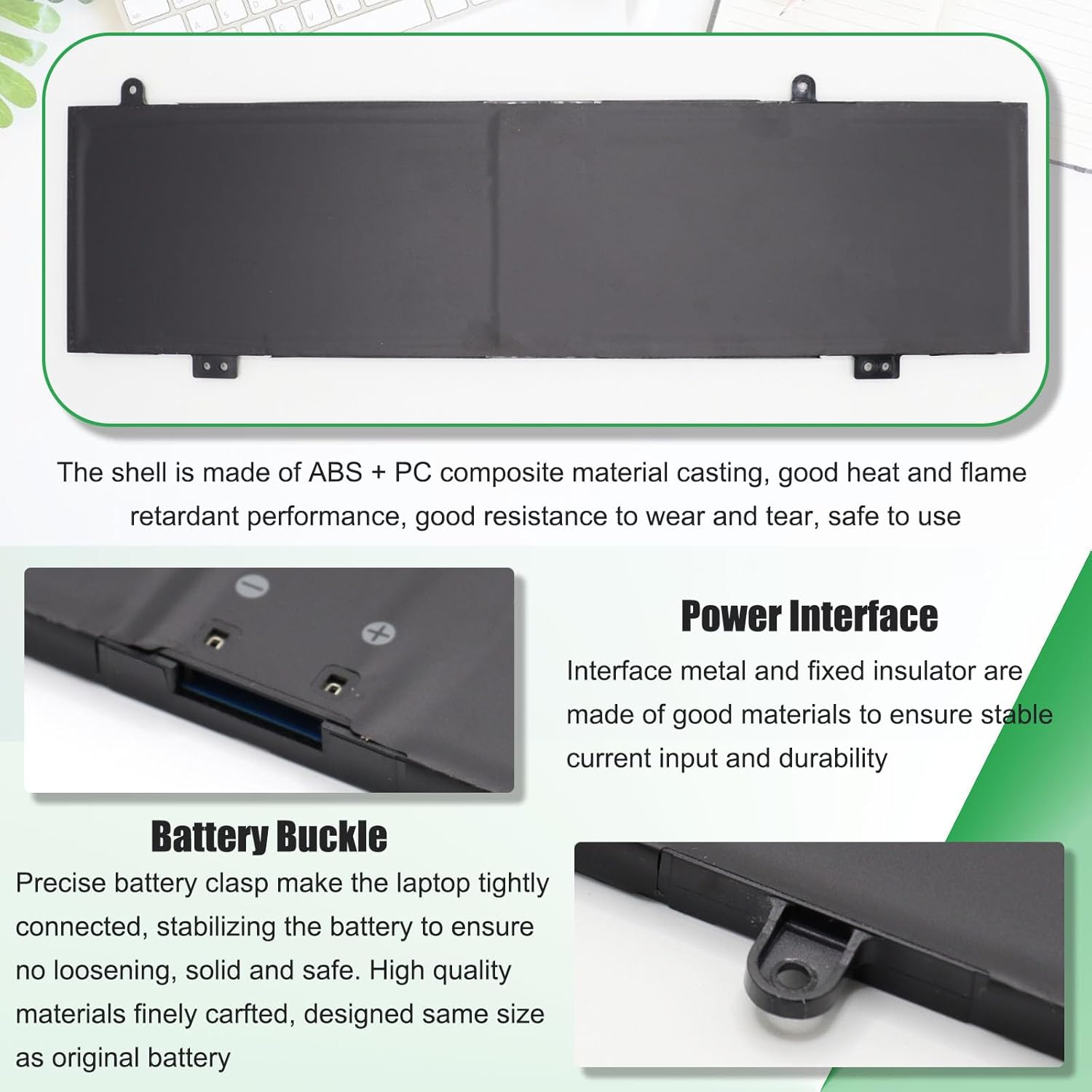 C41N2303 Laptop Battery Replacement for Asus ROG Zephyrus G16 GU605MI GU605MU GU605MV GU605MY GU605MZ TUF Gaming A16 FA608WI FA608WU FA608WV Series Notebook 15.48V 90Wh 5820mAh