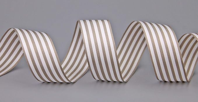 Dekoband Stripes Taupe Grau 3 m x 25 mm (0,83€/m) Streifen Geschenkband Schleifenband Stoffband gestreift elegant Geschenkverpackung Geburtstag Ostern Dekoration Premium Band Karten Dekoband Stripes Taupe Grau 3 m x 25 mm (0,83€/m) Streifen Geschenkband Schleifenband Stoffband gestreift elegant Geschenkverpackung Geburtstag Ostern Dekoration Premium Band Karten