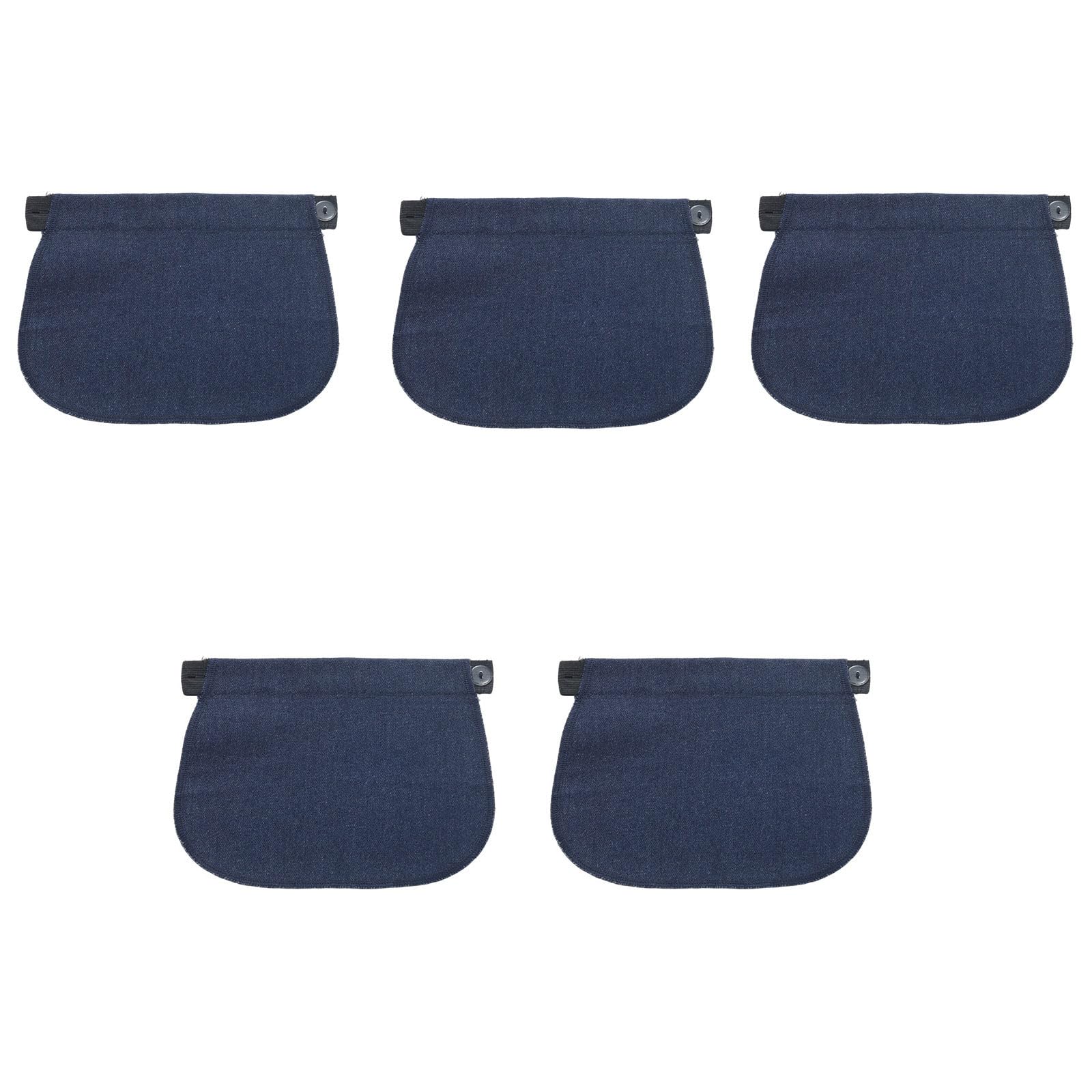 Fabric Maternity Belt Adjustable Waistband Extension for Pregnant Women Daily Wear Pants Waist Elongator Soft Fabric Band Pregnancy for Comfortable Button Permanent Elongator Easy Installion Maternity
