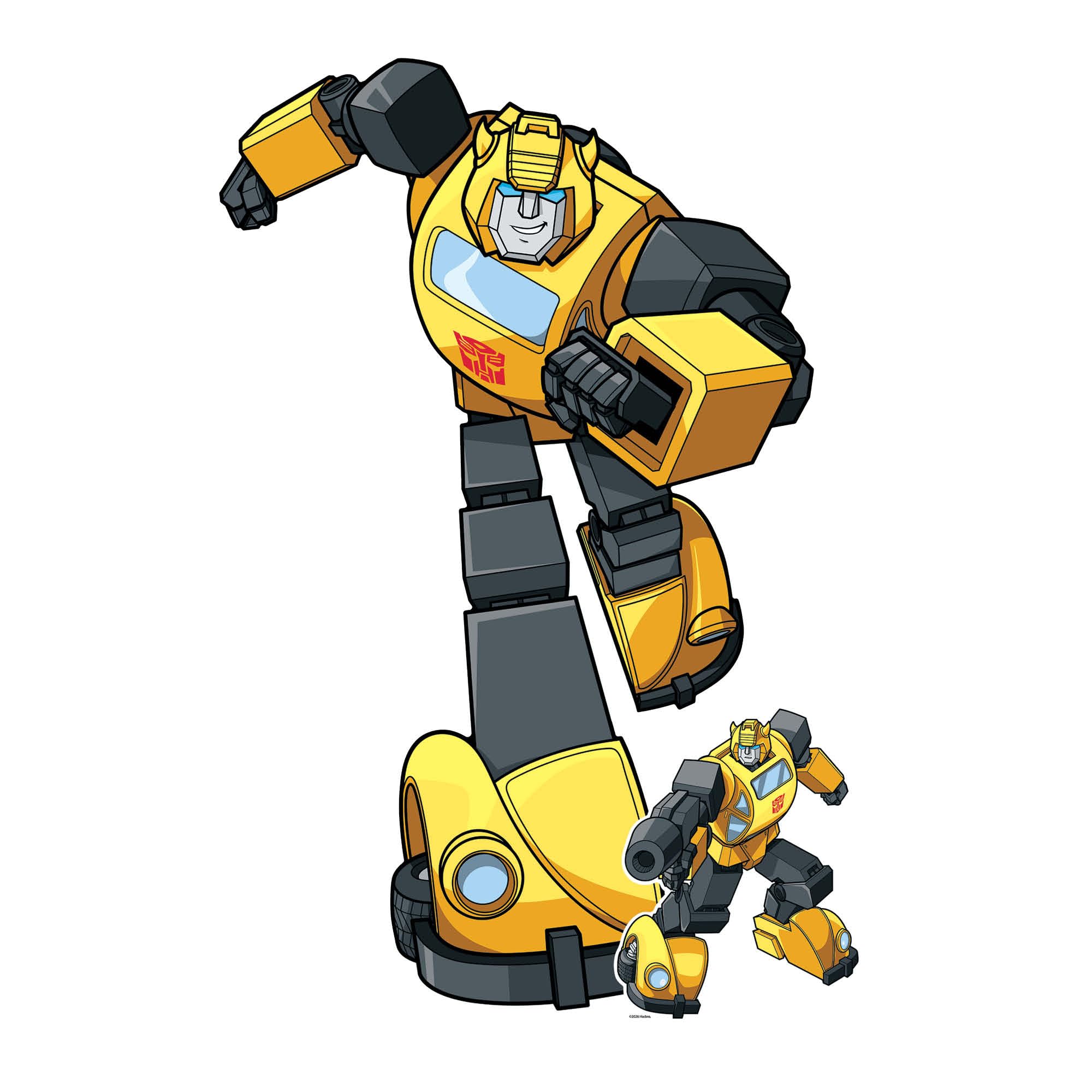 Star Cutouts SC4929 Bumblebee Transformers Animation Cardboard Cutout 134cm – Movie Party Decoration, Kids Display & Fan Gift