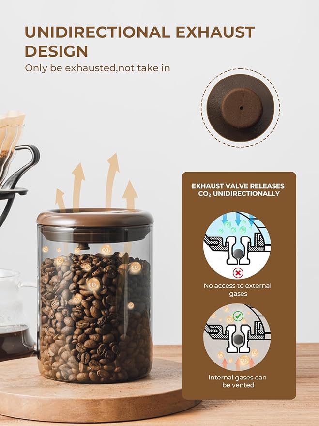 Tarro para Café Molido, 13 oz, Vidrio Borosilicato, Hermético miniatura 4