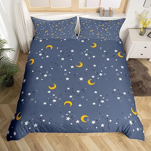 Vista 50 de Lindo juego de ropa de cama de hámster, tamaño matrimonial, funda de edredón con estampado de ratón de dibujos animados para niños y niñas, funda