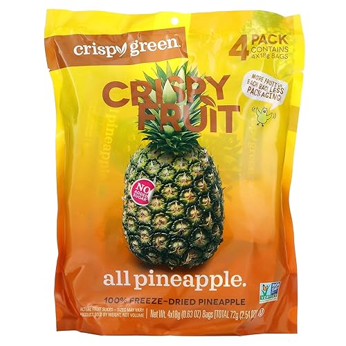 CRISPY GREEN Piña liofilizada, 2.54 oz