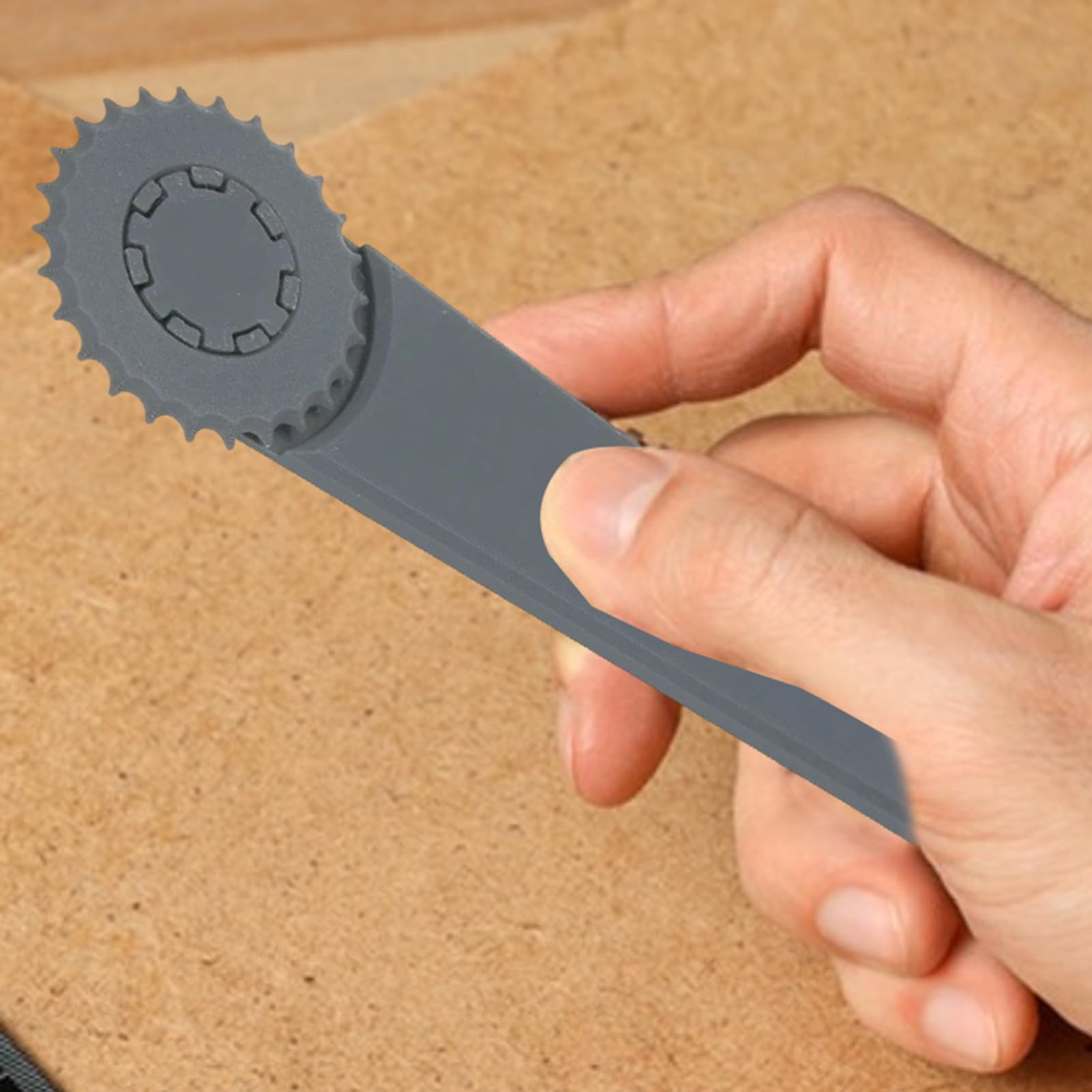 Strumento di ridimensionamento scatole, segnapunti portatile con rotella misurazione per taglio cartone, riduzione scatola per spedizione stoccaggio imballaggio trasloco casa