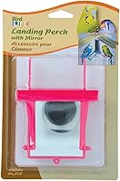 Vista 6 de Penn-Plax Bird Life - Perca para pájaros con espejo y taza de semillas