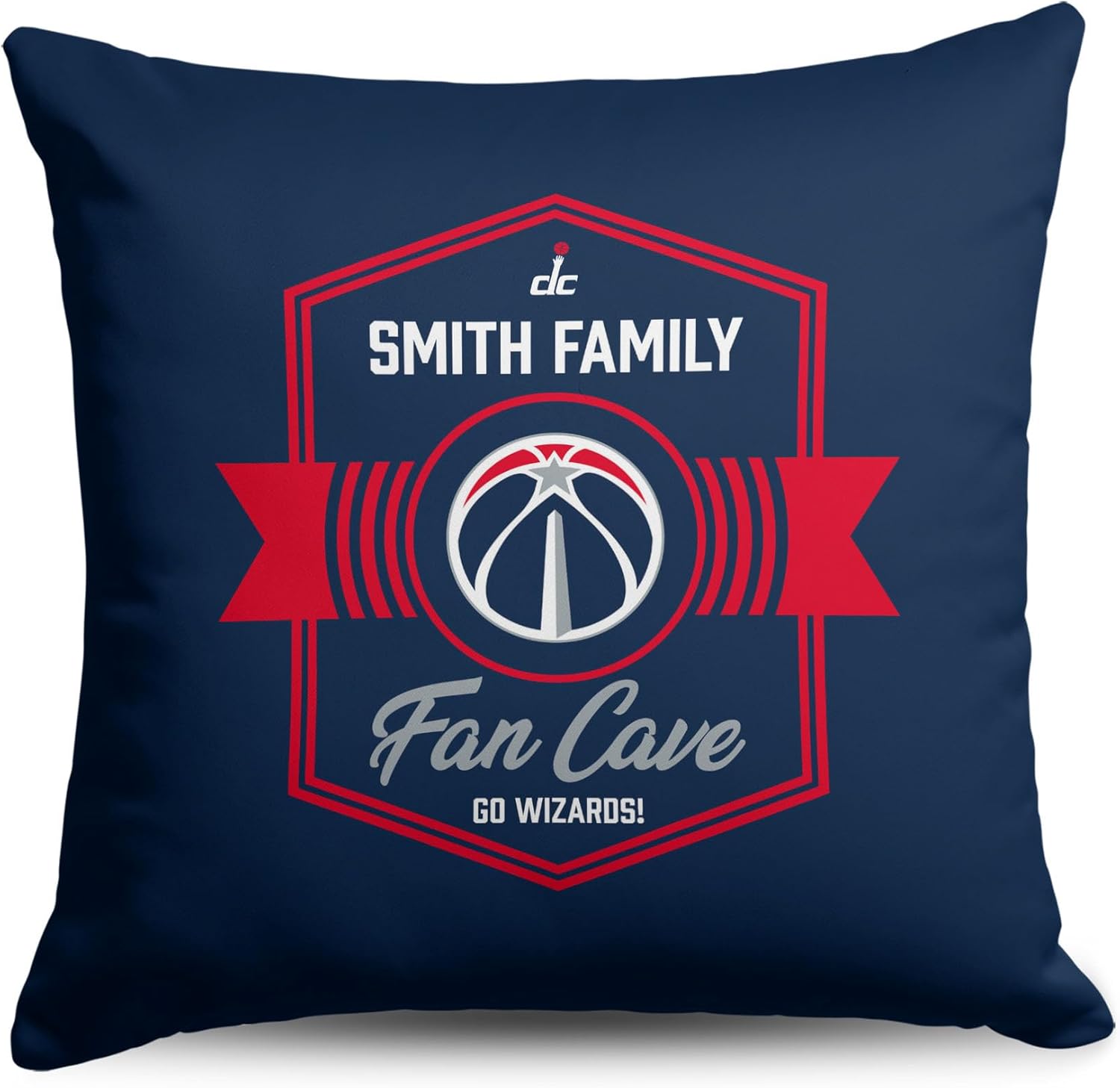 Northwest Throw Personalized Pillow, Square, Dominion