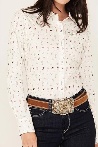 Miniatura 3 de ARIAT Camisa elástica Kirby para mujer