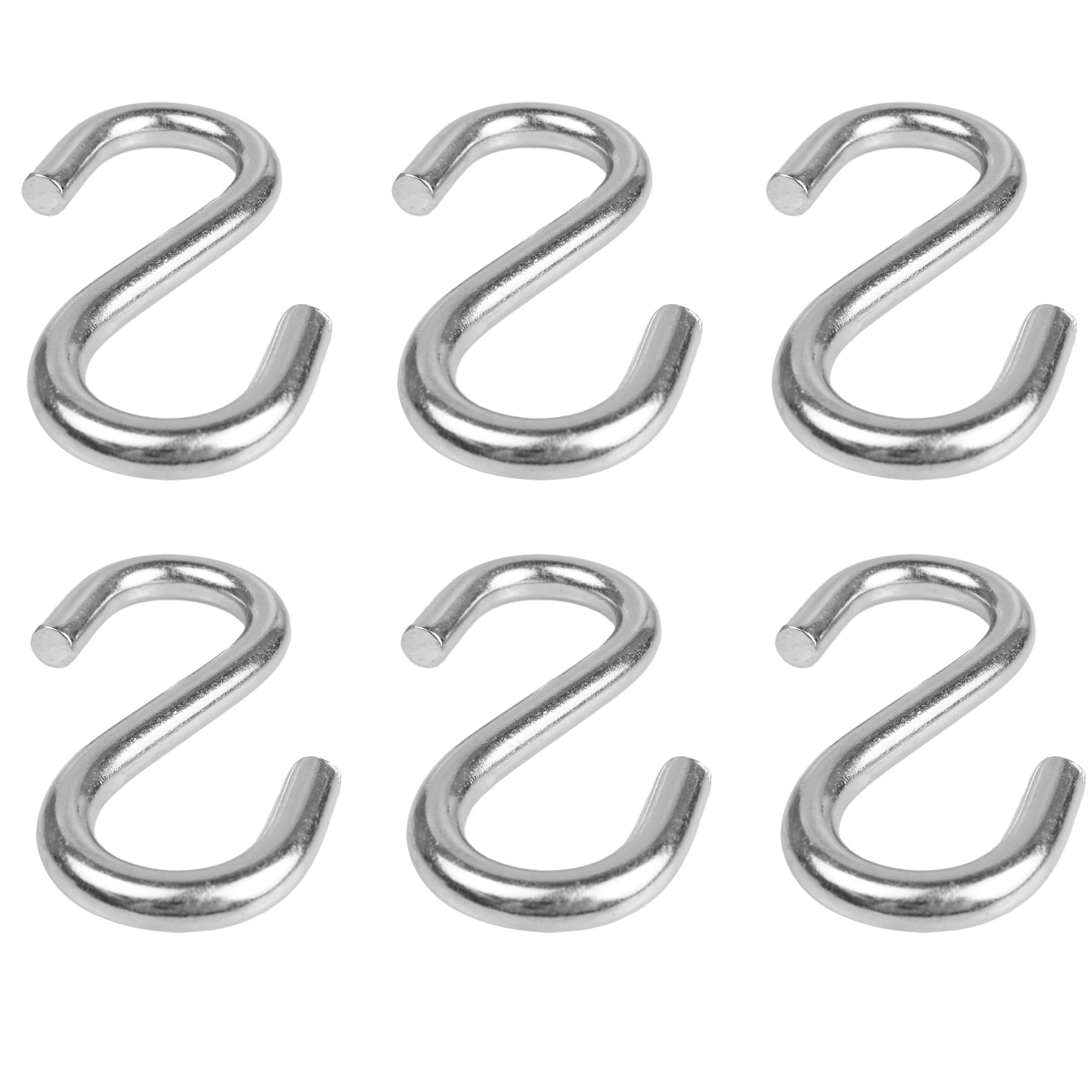 48 Stainless Steel S Hooks - Heavy Duty Hanging Hooks -10 48 Stainless Steel S Hooks - Heavy Duty Hanging Hooks -10