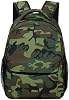 Printed Daily Backpack Primary School Bag Casual Daypack for Teens Kids Camouflage