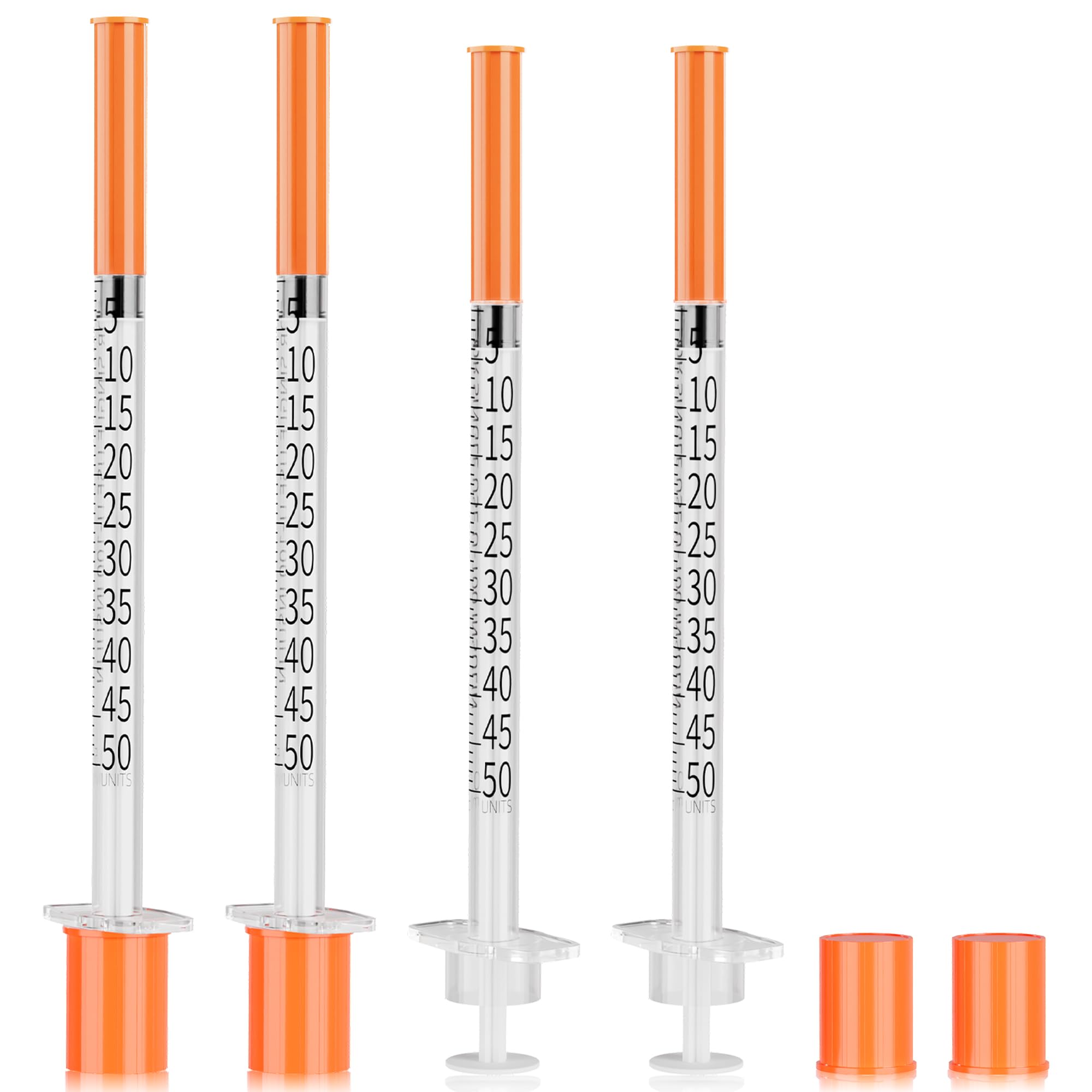 100 Pack 1ml U-100 Syringes 30G 1/2 Inch, Accurate Precise Scale, Minimal Waste Design, Individually Wrapped — Amazon image 10