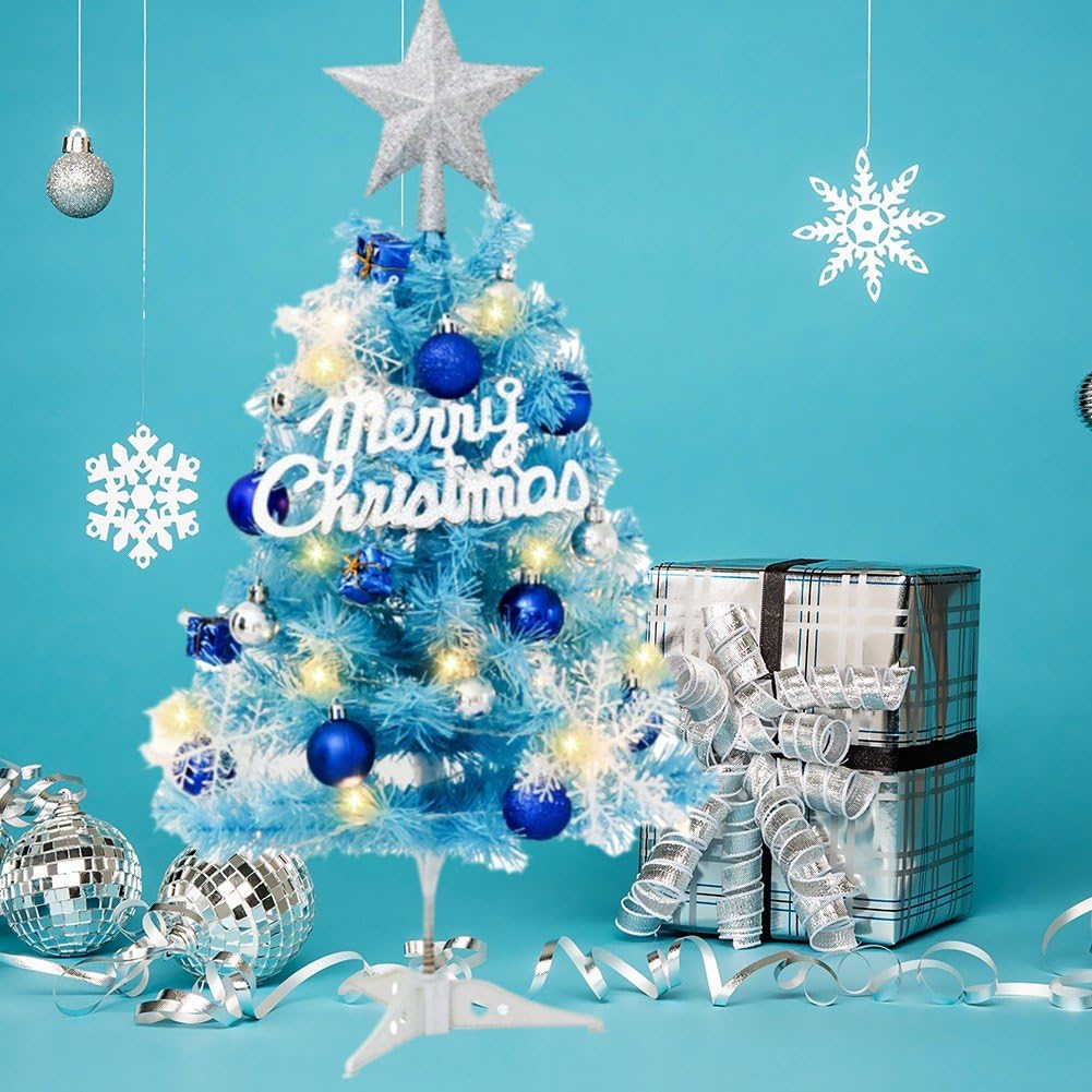 Amazon.co.jp: 小さなクリスマスツリー 人工 トーナメント ライト付き