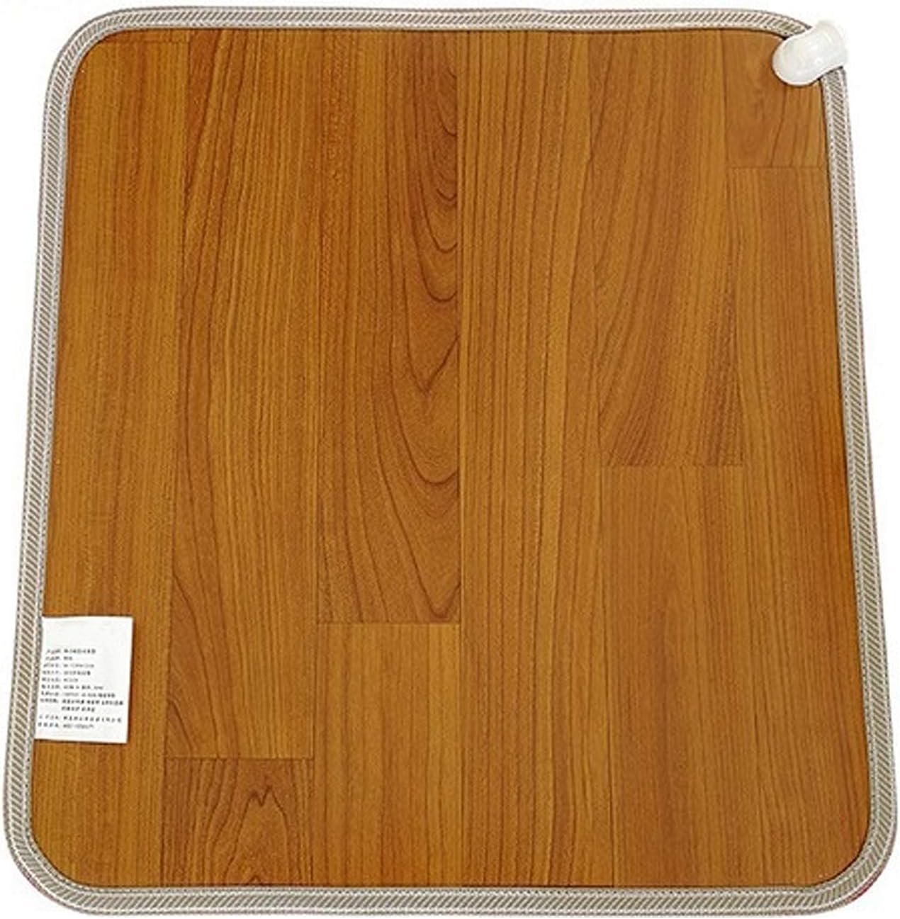 Carpet Alfombrilla Térmica, Alfombra De Calor Para Pies, Esterilla Eléctrica Con 3 Temperaturas Ajustables, Bajo Consumo, Eléctrico De Calefacción Por Suelo Radiante Para Oficina ,Dark color,50x55cm