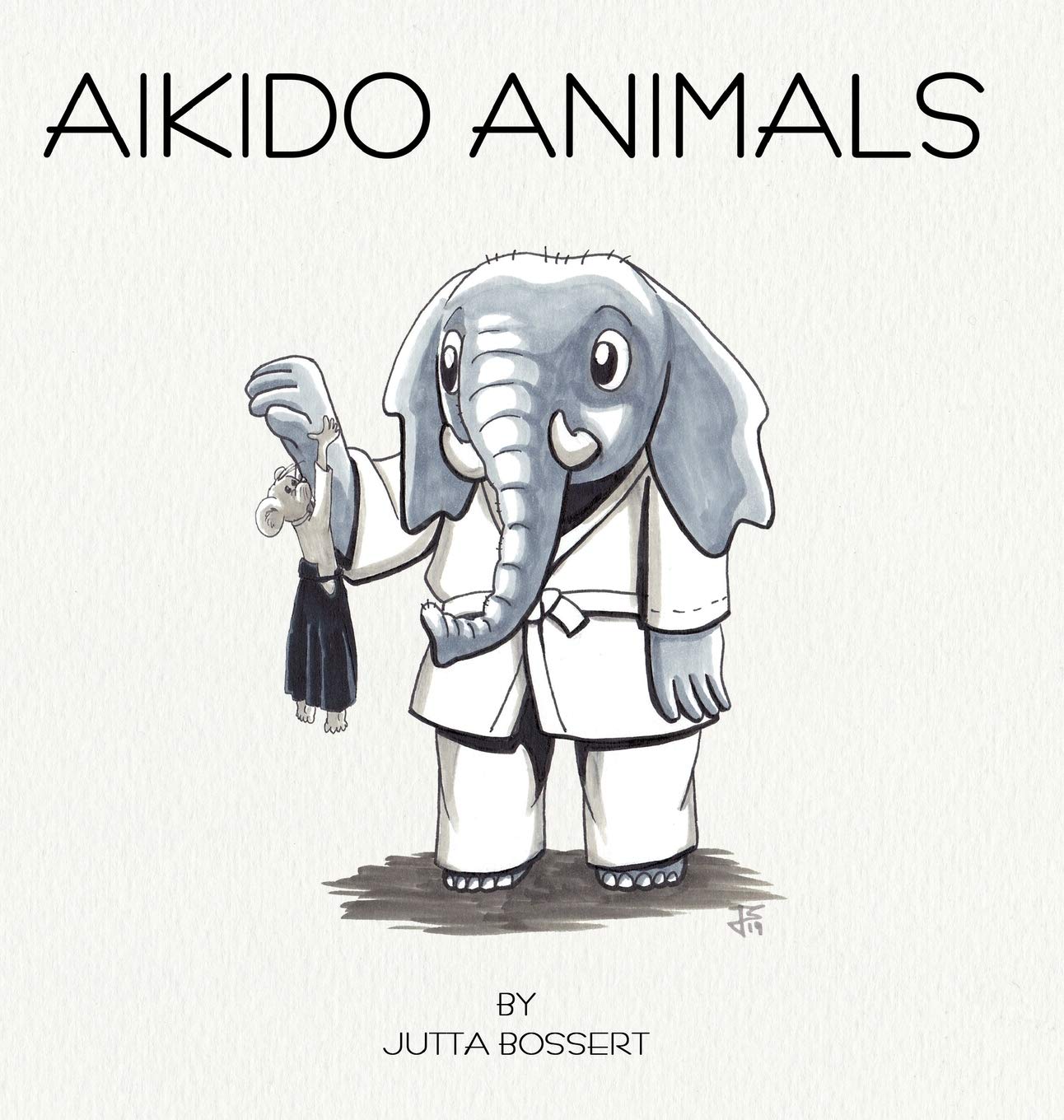 Livre Aikido Animals illustré sur les stéréotypes du dojo