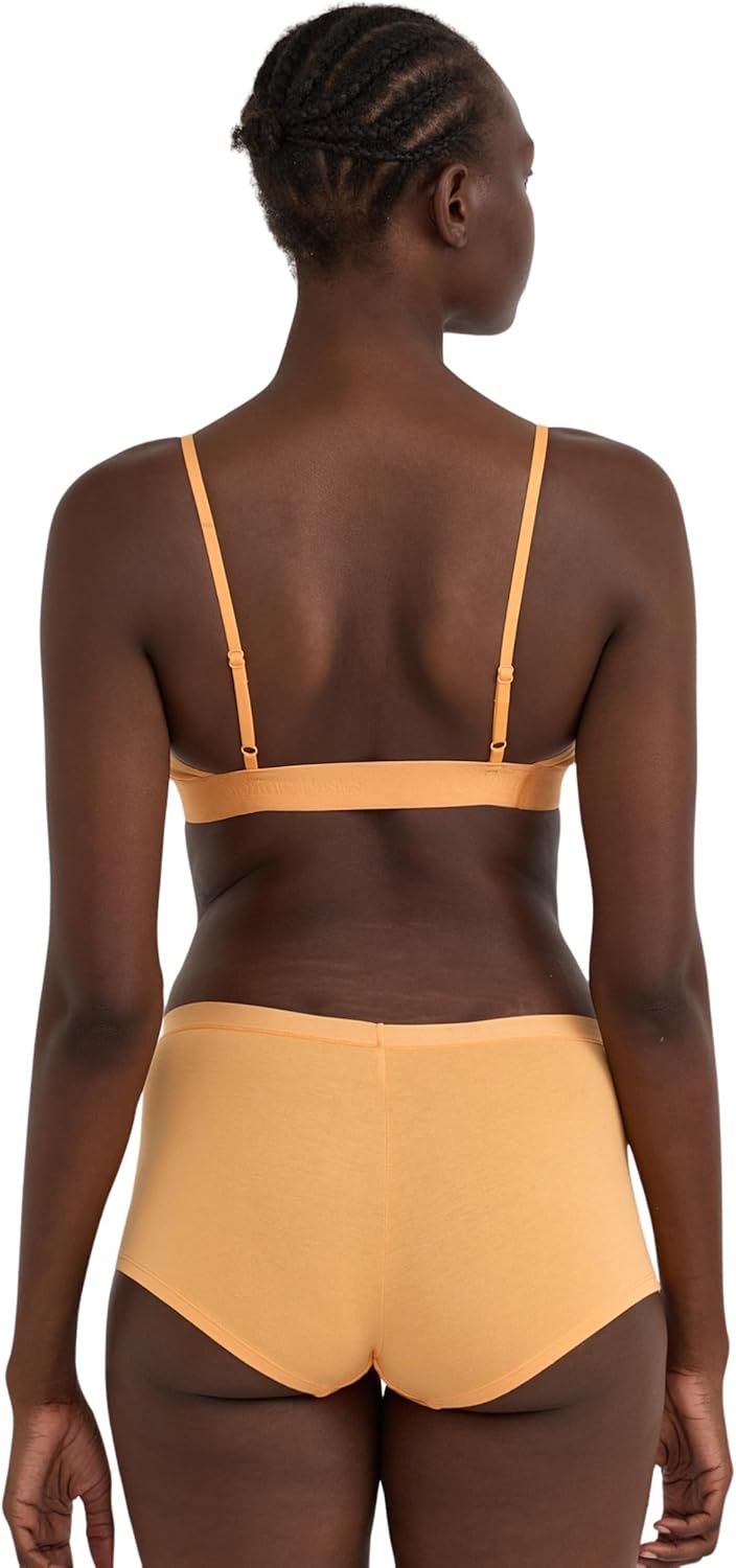 Organic Basics Women's Core Organic Cotton Open Back Scoop Bralette