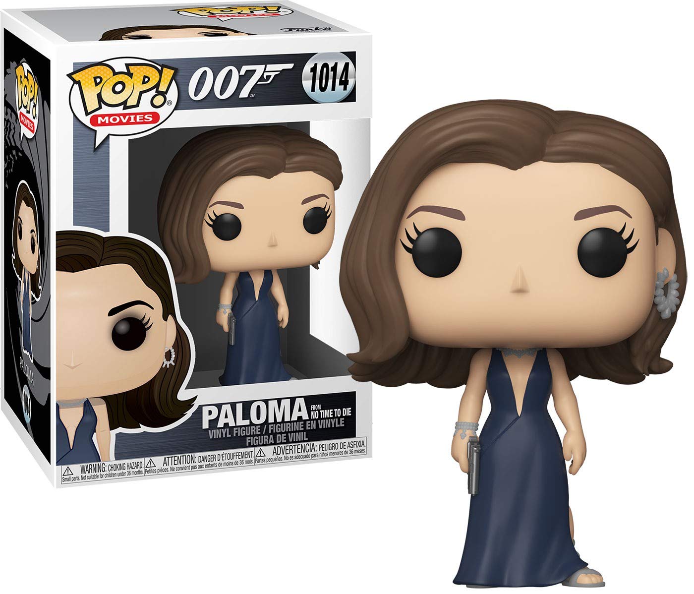 FUNKO POP!  007／ノー・タイム・トゥ・ダイ パロマ　サフィン In Hand Funko Pop! James Bond Paloma #1014 (No Time to Die