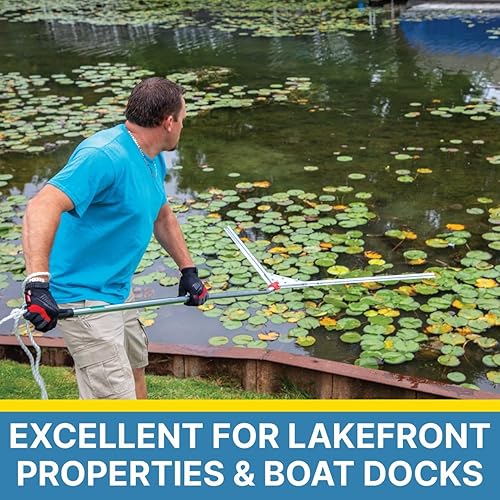 Miniatura 6 de Desmalezadora acuática Jenlis Weed Razer Express para lagos, estanques y playas