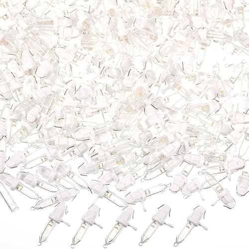 Miniatura 3 de 240 bombillas LED de repuesto para Navidad, mini bombilla LED de gran angular para árbol de Navidad, cadena de luces de repuesto para Navidad,