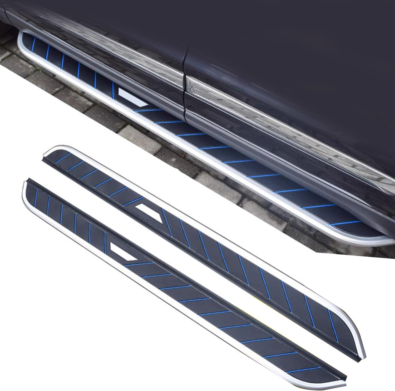 2PCS Running Board fits for Mazda CX-5 2012-2016 Side Steps Nerf Bars